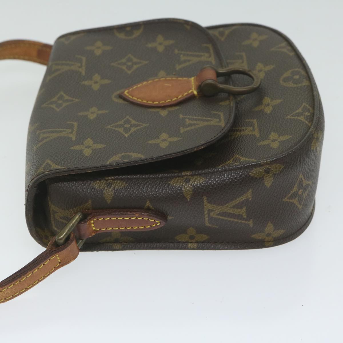 LOUIS VUITTON Monogram Saint Cloud PM Shoulder Bag M51244 LV 61187