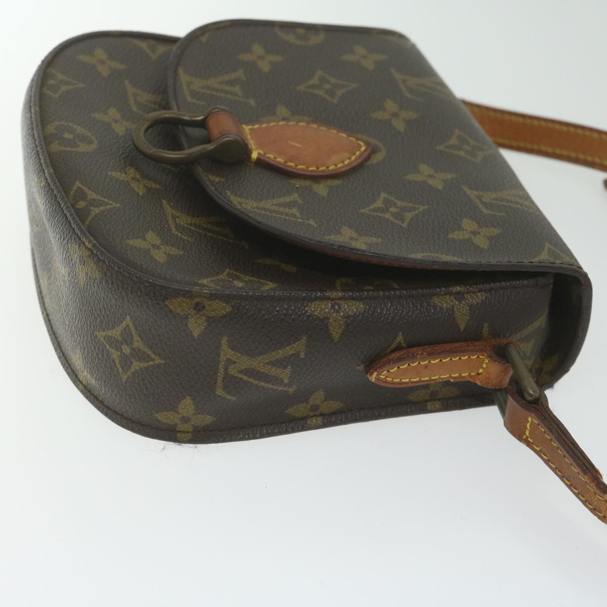 LOUIS VUITTON Monogram Saint Cloud PM Shoulder Bag M51244 LV 61187