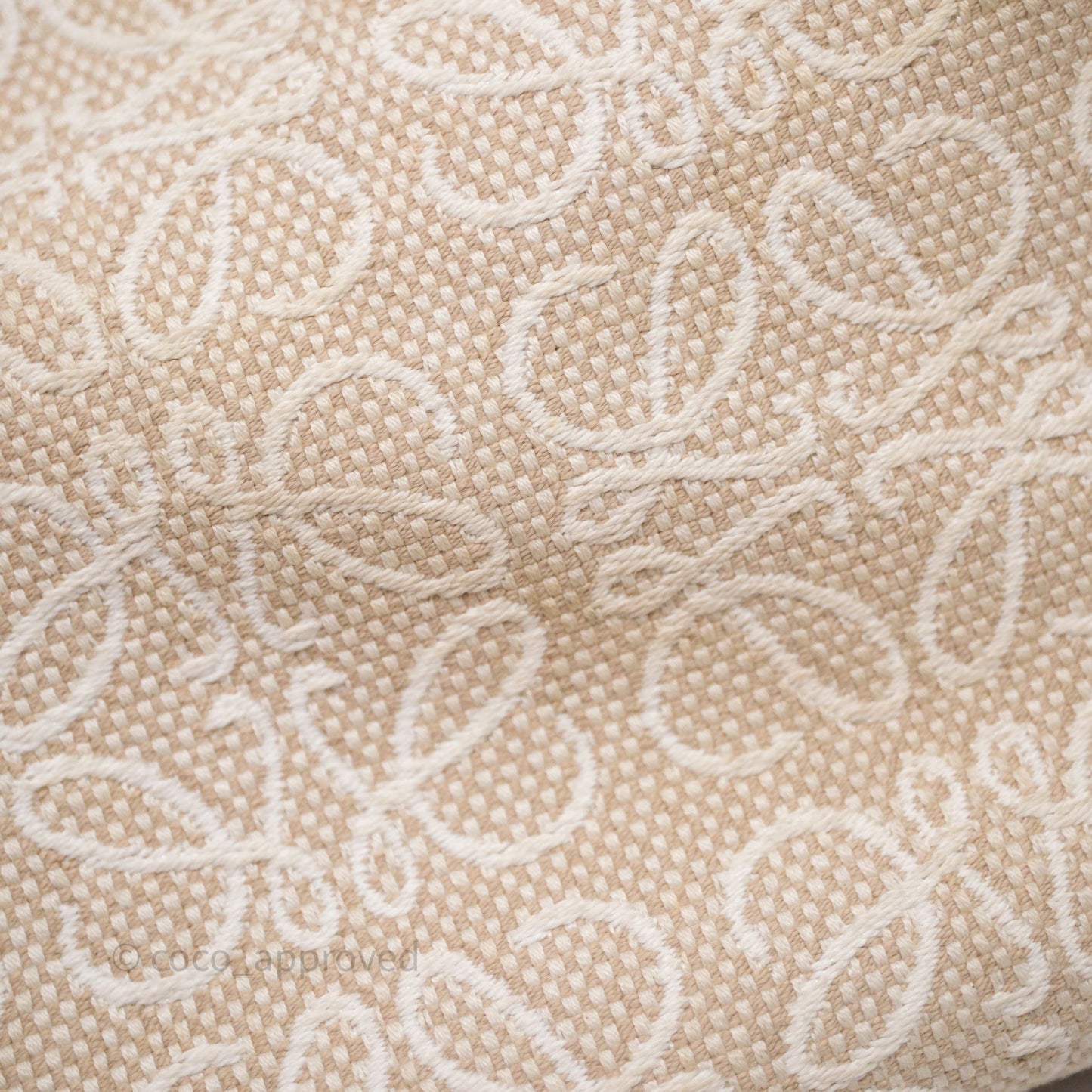 Loewe Top Handle Cubi Bag Anagram Jacquard