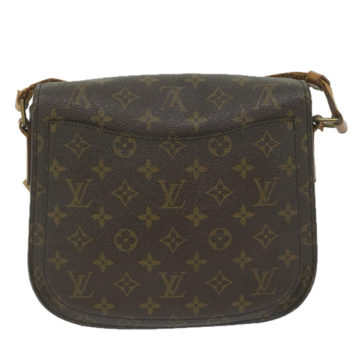 LOUIS VUITTON Monogram Saint Cloud GM Shoulder Bag M51242 LV 61201