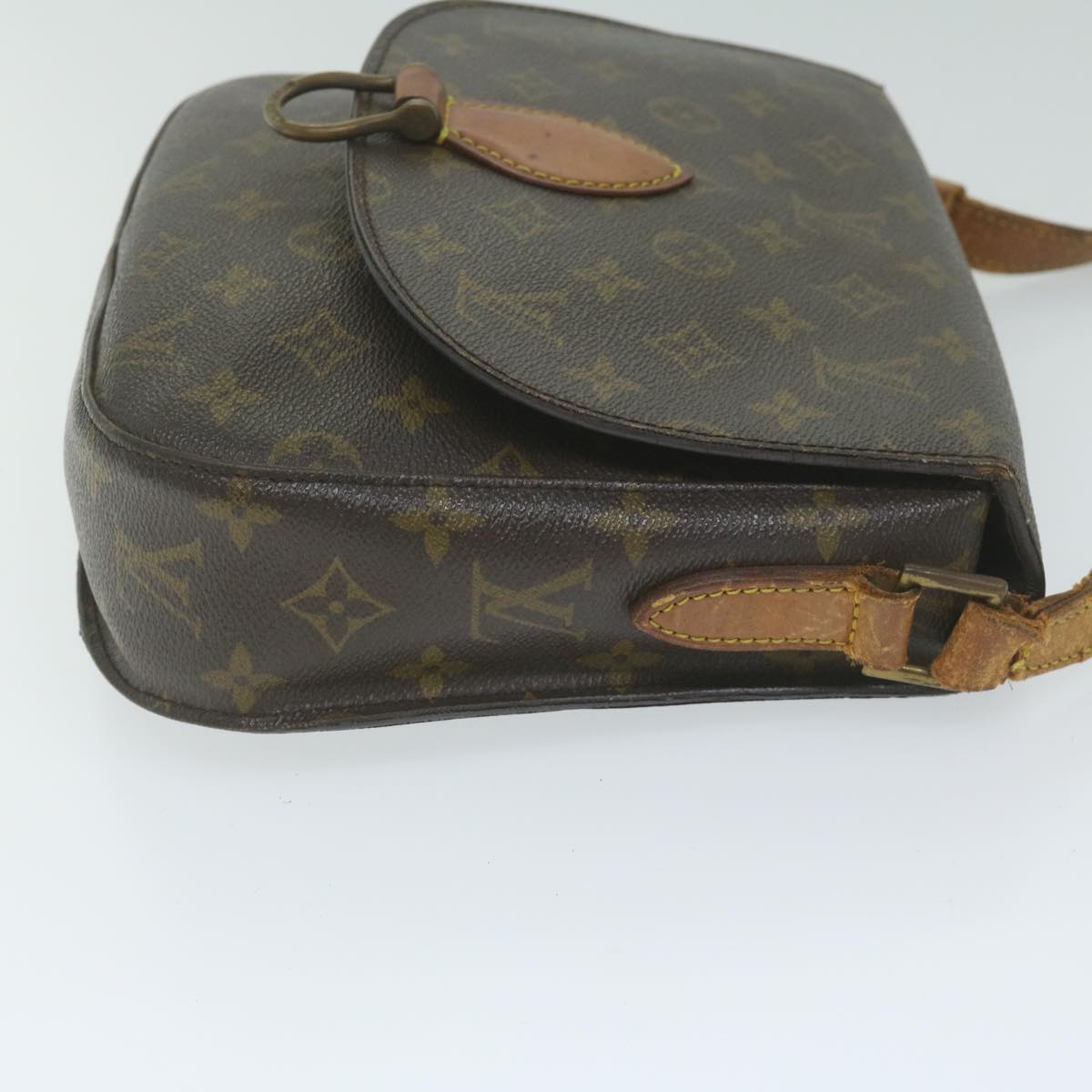 LOUIS VUITTON Monogram Saint Cloud GM Shoulder Bag M51242 LV 61201