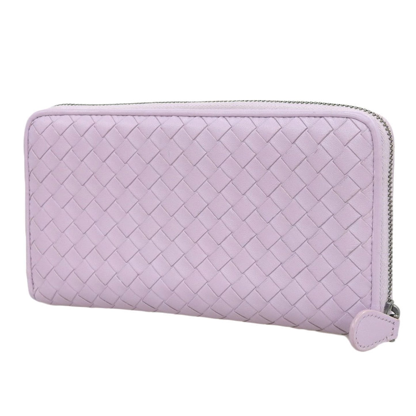 Luxury Bottega Veneta Intrecciato  Leather Long Wallet (Bi-Fold) ()