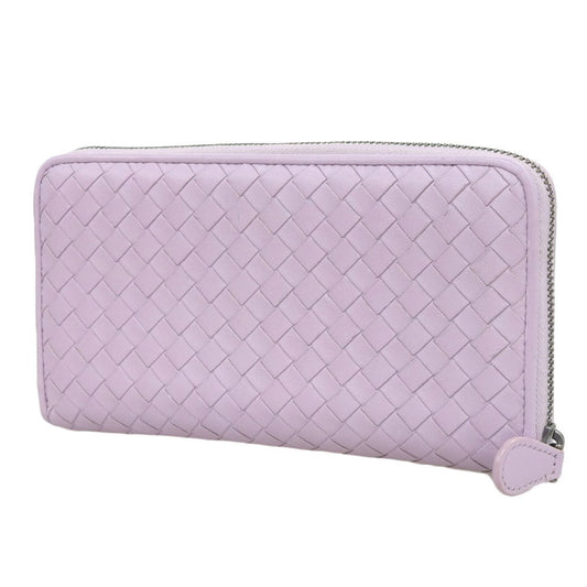 Luxury Bottega Veneta Intrecciato  Leather Long Wallet (Bi-Fold) ()