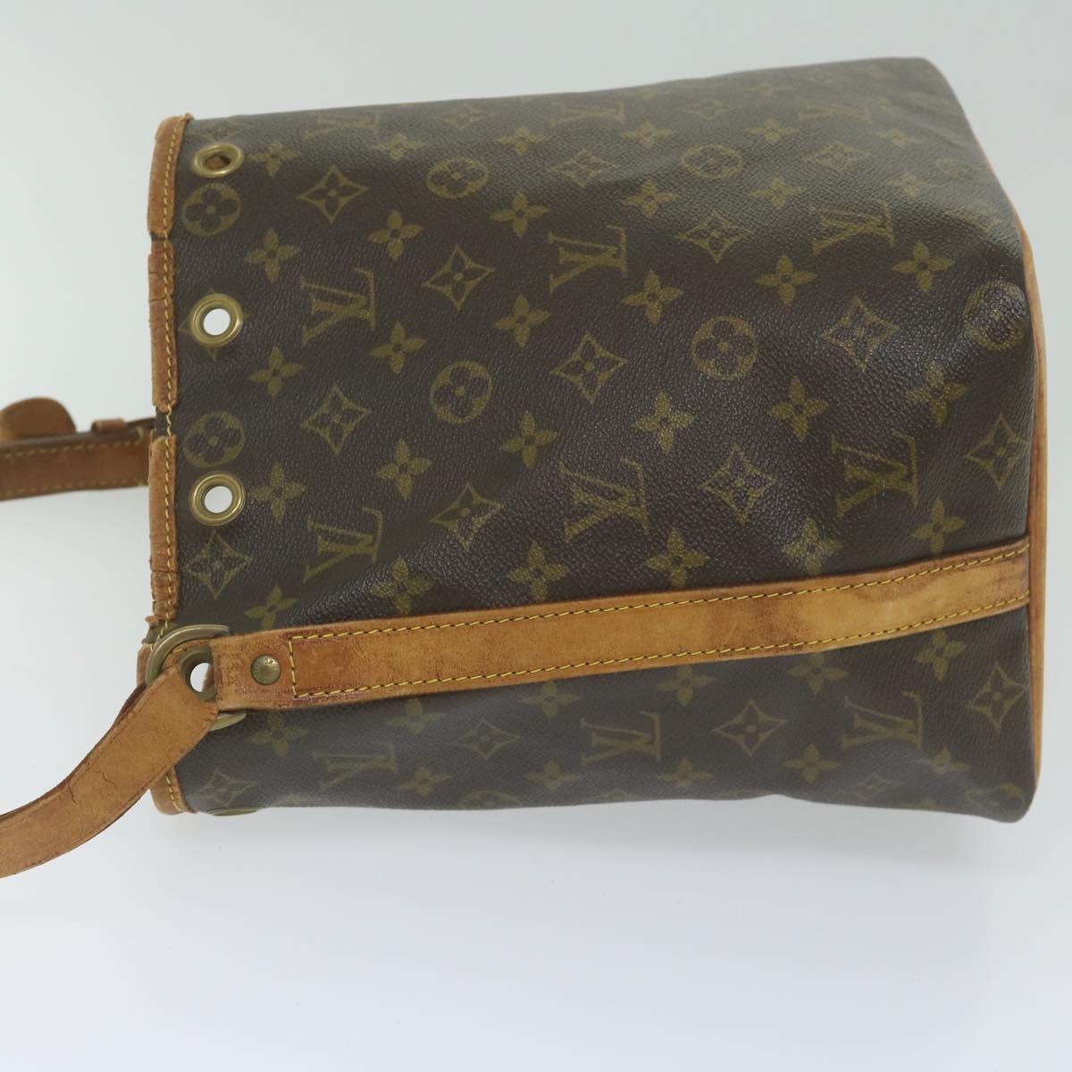 LOUIS VUITTON Monogram Petit Noe Shoulder Bag M42226 LV 61230