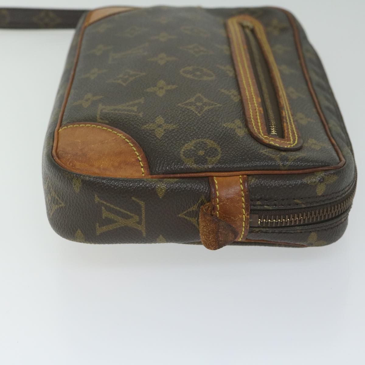 LOUIS VUITTON Monogram Marly Dragonne GM Clutch Bag M51825 LV 61260