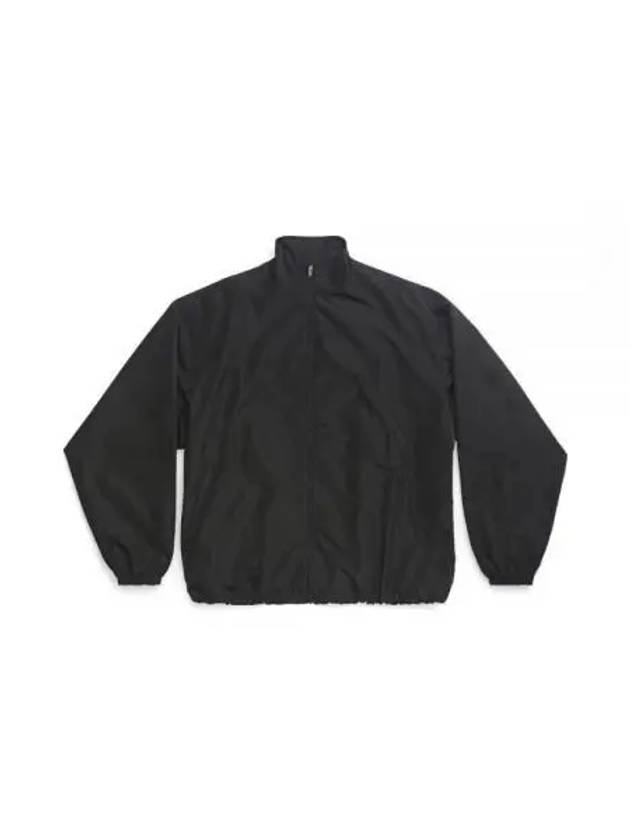 Luxury Balenciaga Minimal Track Jacket Black