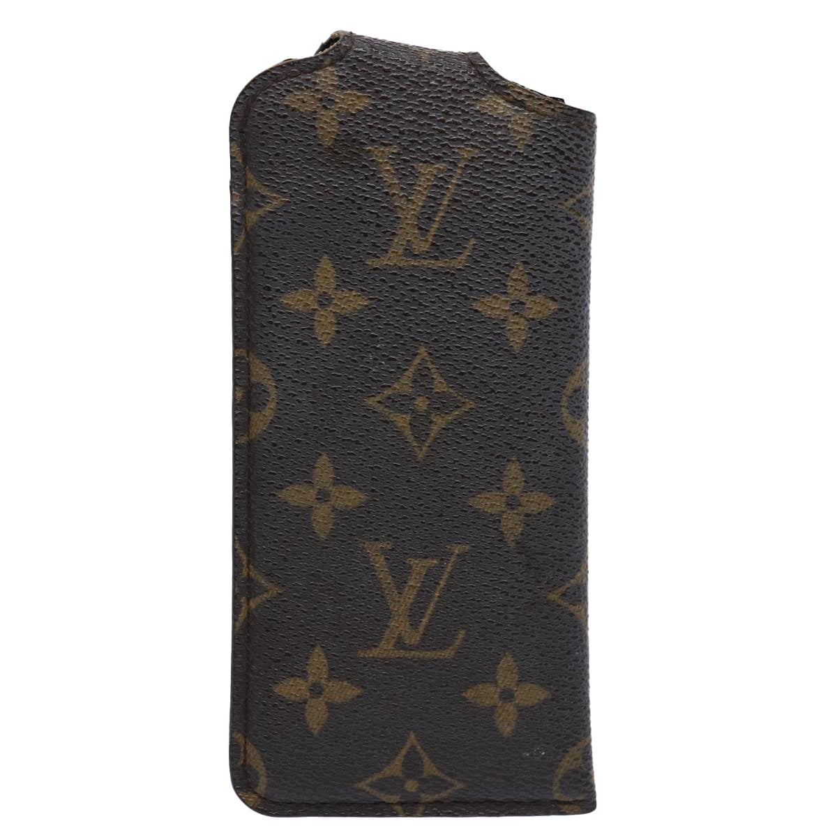 LOUIS VUITTON Monogram Etui Lunette PM Glasses Case M66545 LV 61271