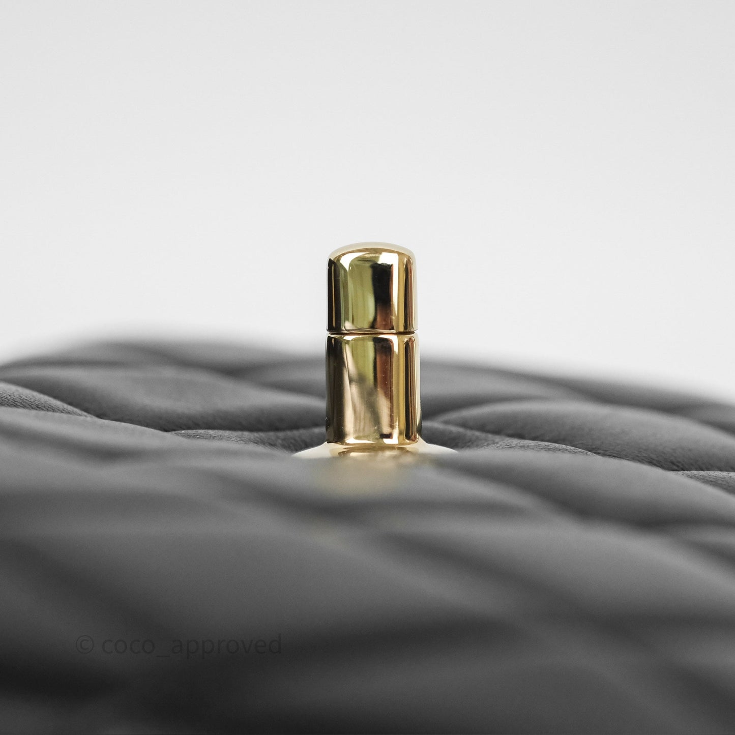 Chanel Small Trendy CC Black Lambskin Gold Hardware