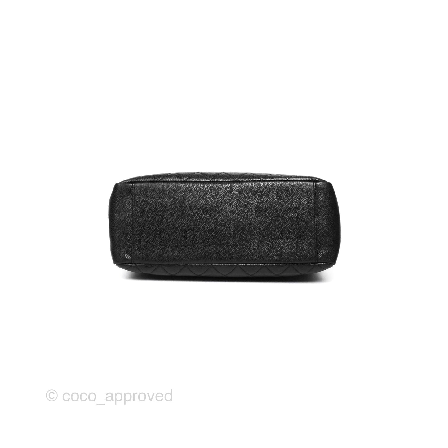 Chanel GST Black Caviar Silver Hardware