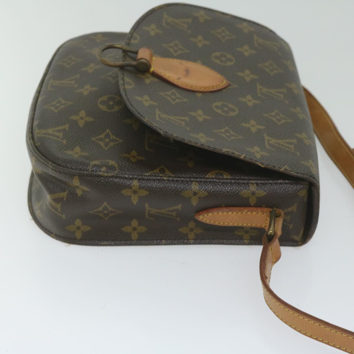 LOUIS VUITTON Monogram Saint Cloud GM Shoulder Bag M51242 LV 61303