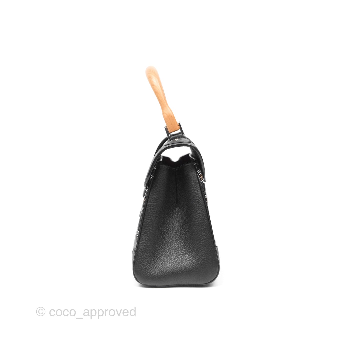 Goyard Saïgon Mini Bag Chevroches Calfskin Black