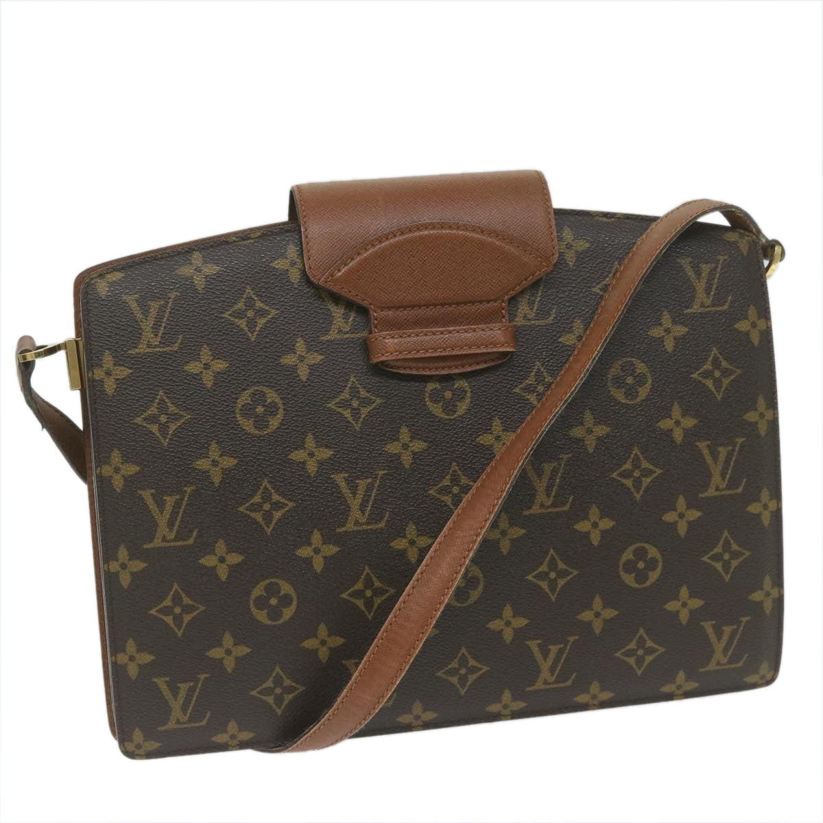LOUIS VUITTON Monogram Kurcell Shoulder Bag M51375 LV 61334