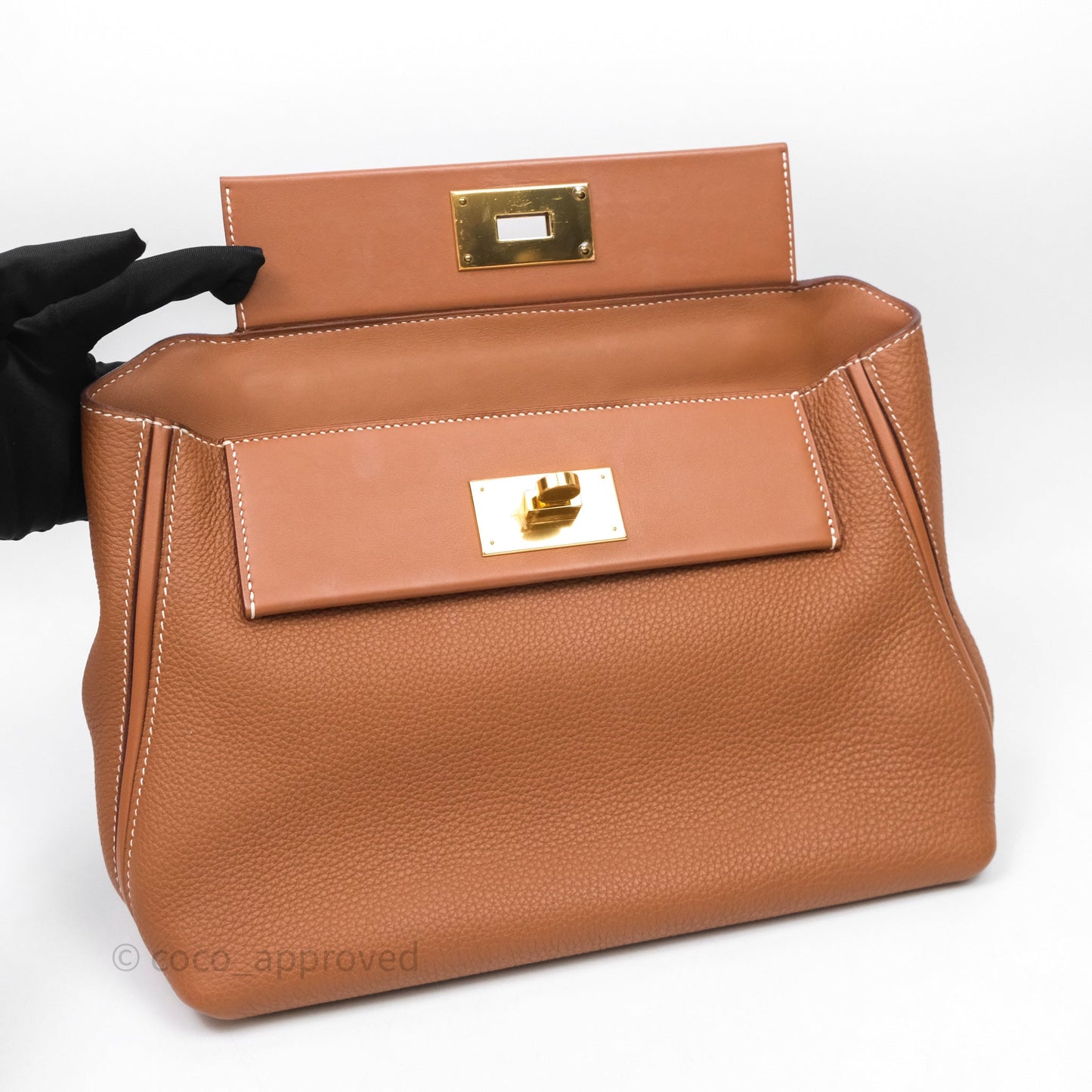 Hermès 24/24 29 Gold Togo/Swift Gold Hardware