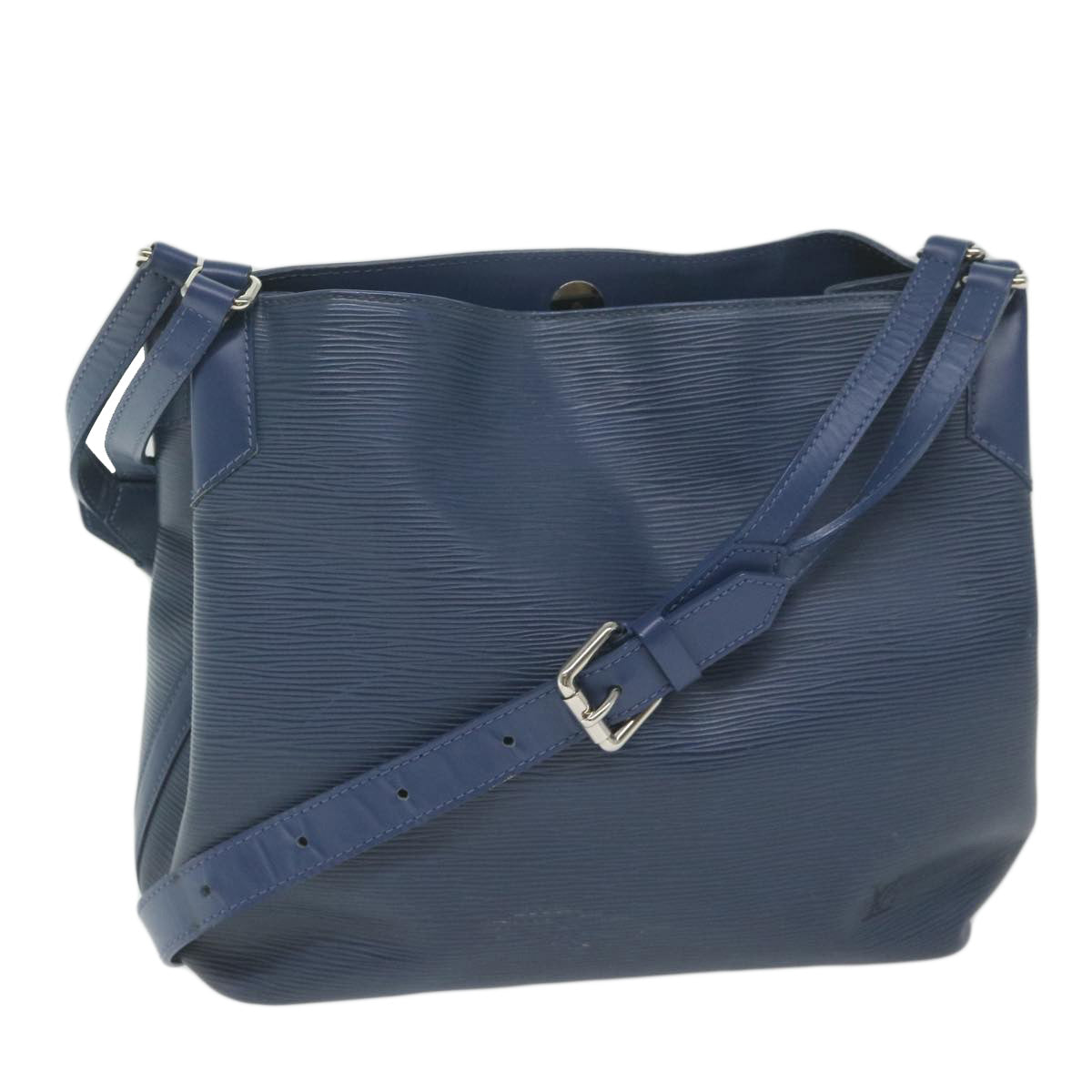 LOUIS VUITTON Epi Mandala MM Shoulder Bag Blue Myrtille M5889G LV 61361