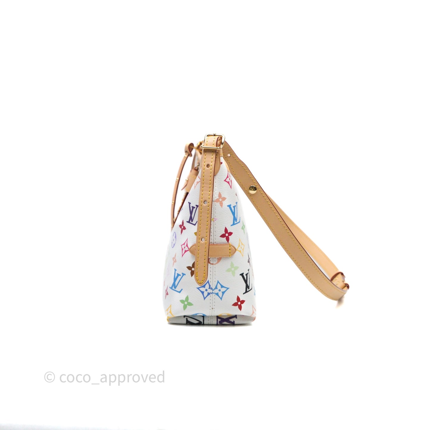 Louis Vuitton x Murakami Carryall East West White Monogram Multicolor
