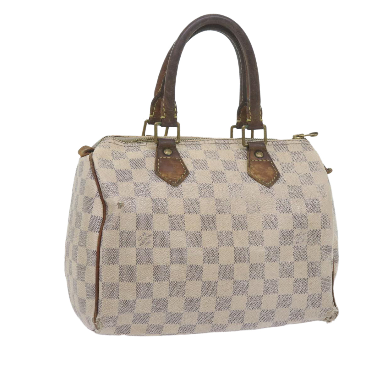 LOUIS VUITTON Damier Azur Speedy 25 Hand Bag N41534 LV 61402