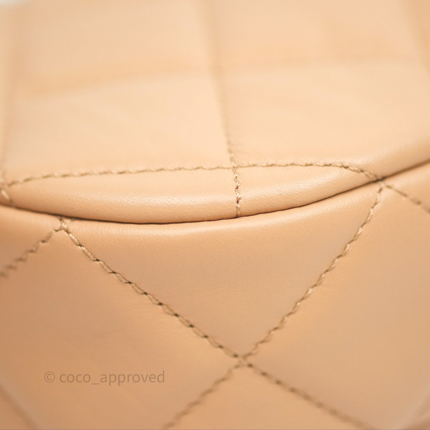 Chanel Large Hobo Bag Beige Aged Calfskin Aged Gold Hardware 23K