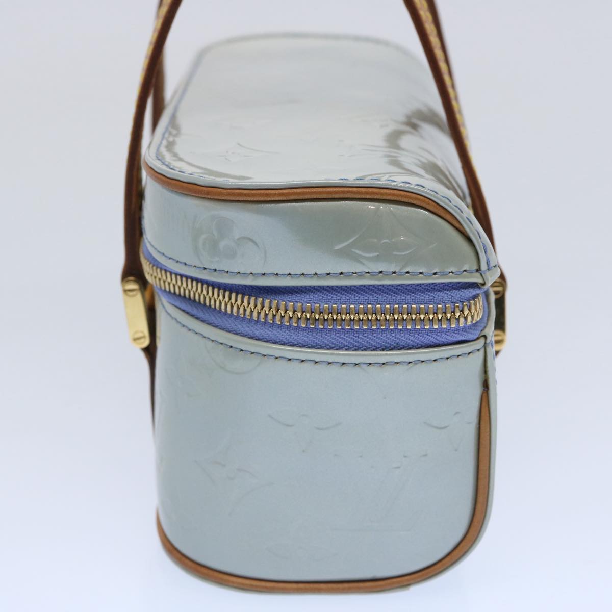 LOUIS VUITTON Monogram Vernis Sullivan Horizontal PM Hand Bag M91266 61450
