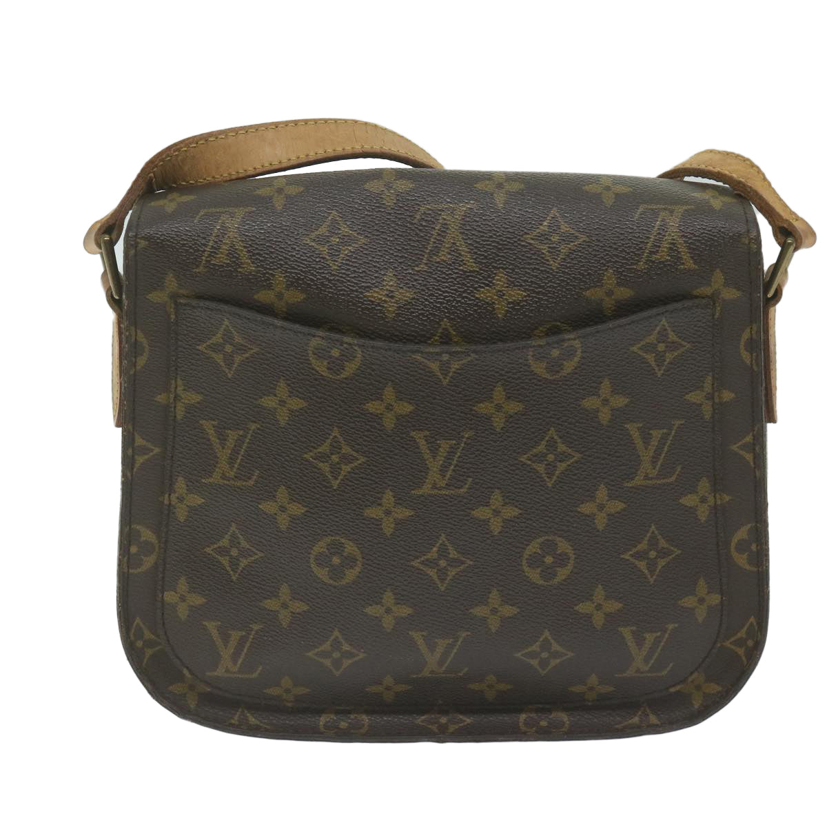 LOUIS VUITTON Monogram Saint Cloud GM Shoulder Bag M51242 LV 61451