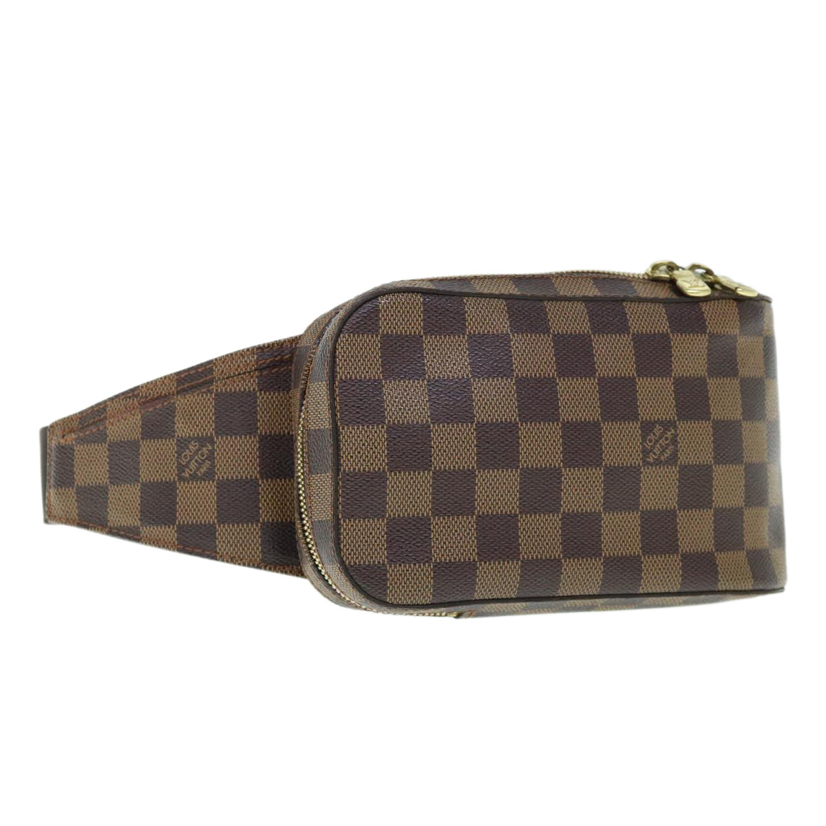 LOUIS VUITTON Damier Ebene Geronimos Shoulder Bag N51994 LV 61462