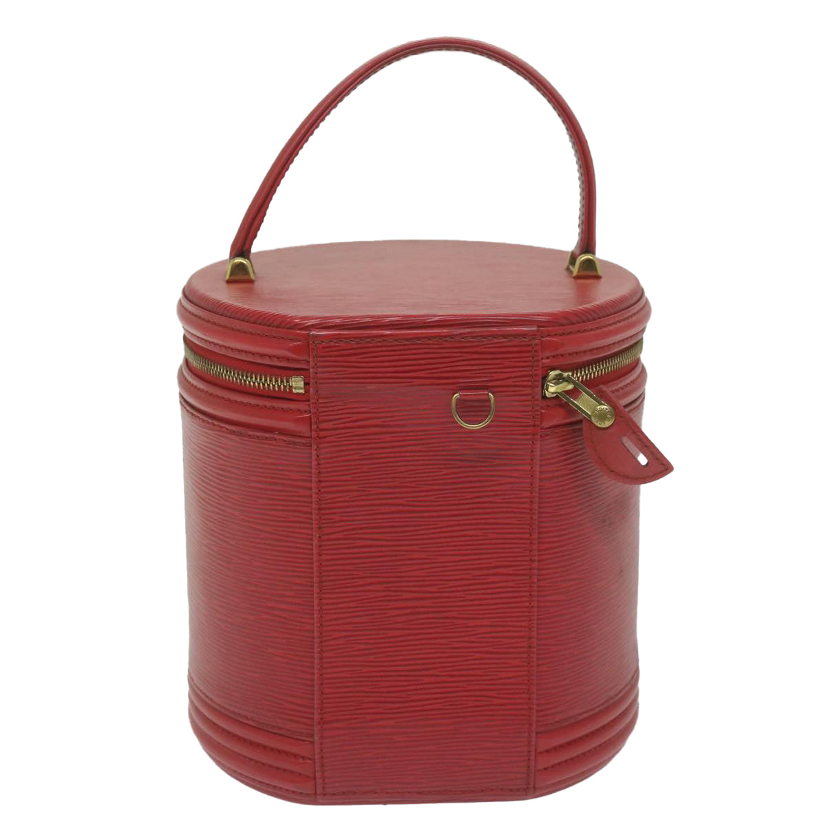 LOUIS VUITTON Epi Cannes Hand Bag Red M48037 LV 61476