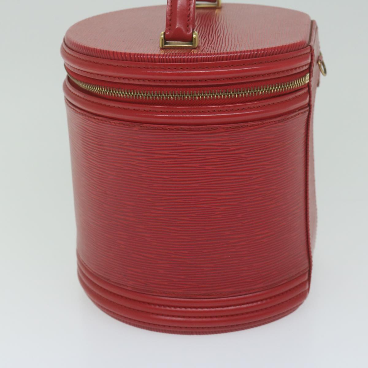 LOUIS VUITTON Epi Cannes Hand Bag Red M48037 LV 61476