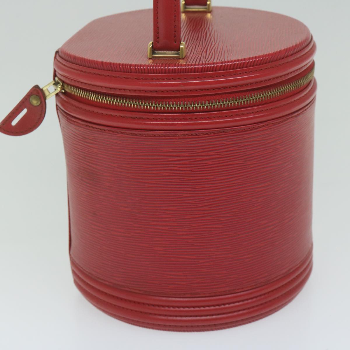 LOUIS VUITTON Epi Cannes Hand Bag Red M48037 LV 61476