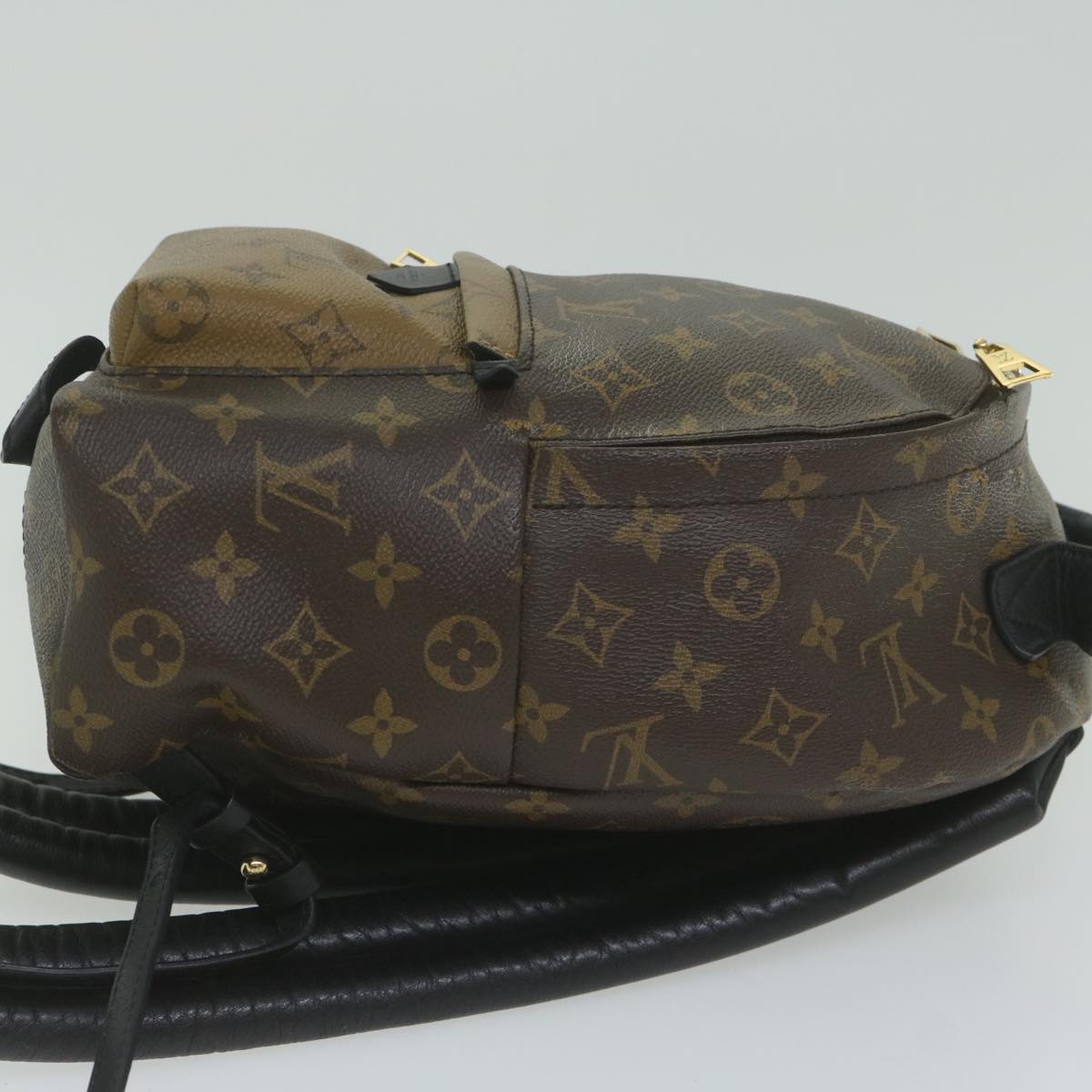LOUIS VUITTON Monogram Reverse Palm Springs PM Backpack M43116 LV 61477