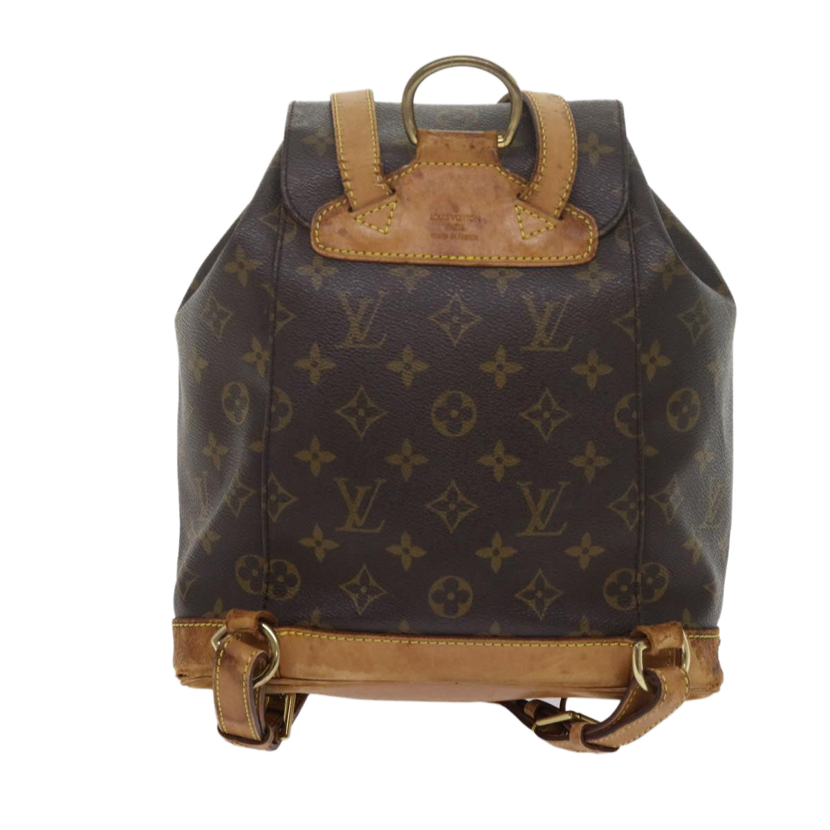 LOUIS VUITTON Monogram Montsouris MM Backpack M51136 LV 61478
