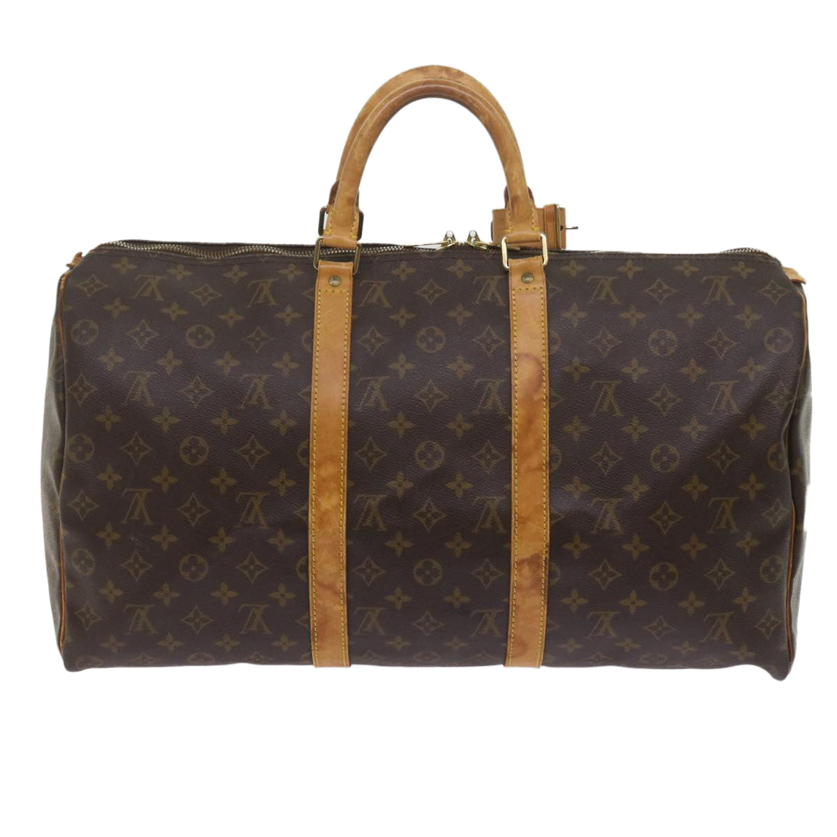 LOUIS VUITTON Monogram Keepall 50 Boston Bag M41426 LV 61495