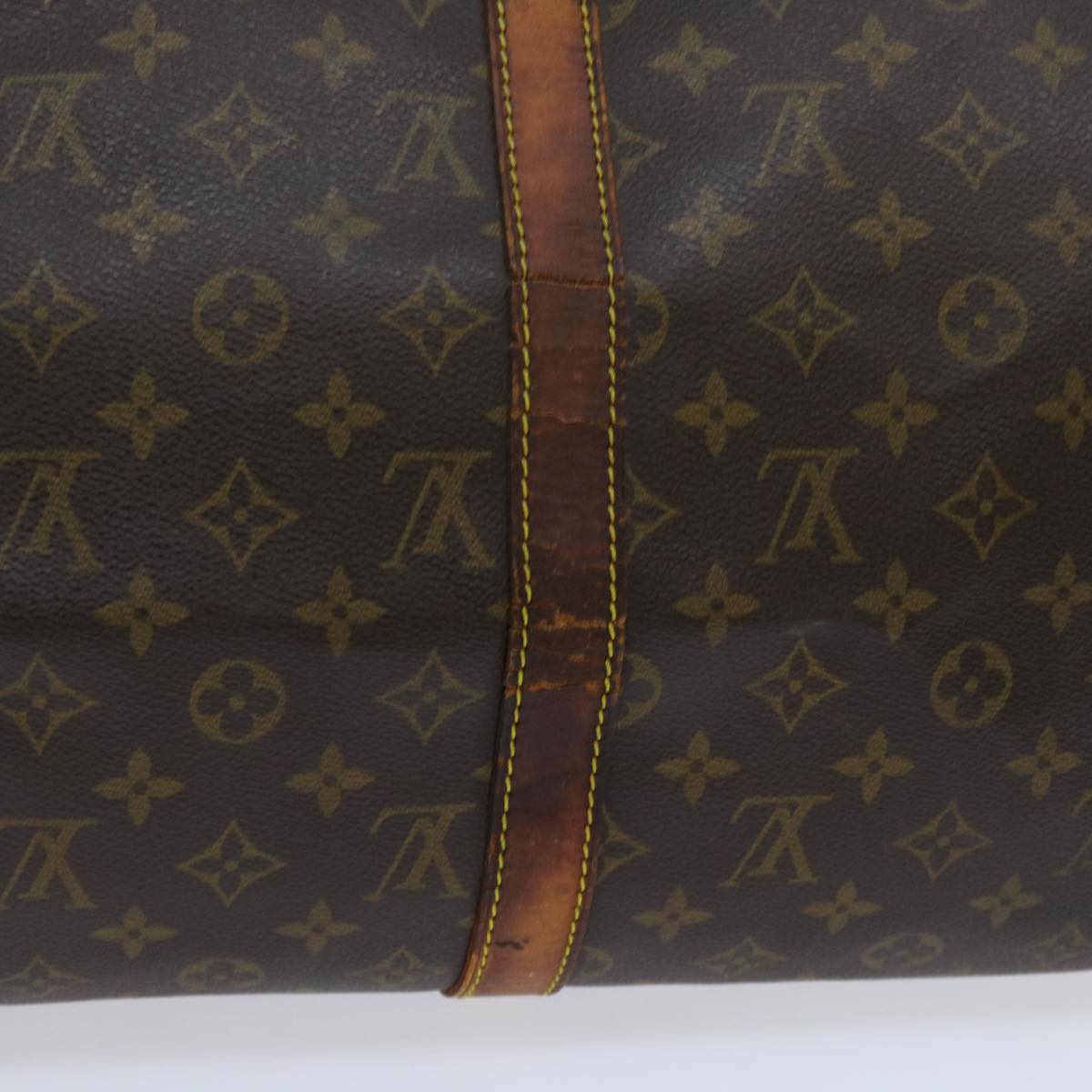 LOUIS VUITTON Monogram Keepall Bandouliere 50 Boston Bag M41416 LV 61496