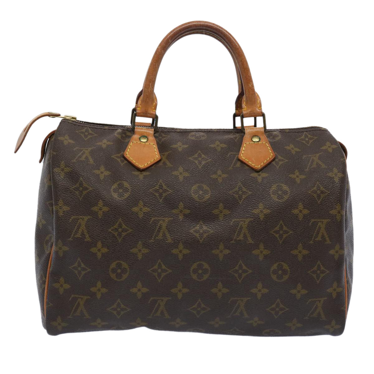 LOUIS VUITTON Monogram Speedy 30 Hand Bag M41526 LV 61503