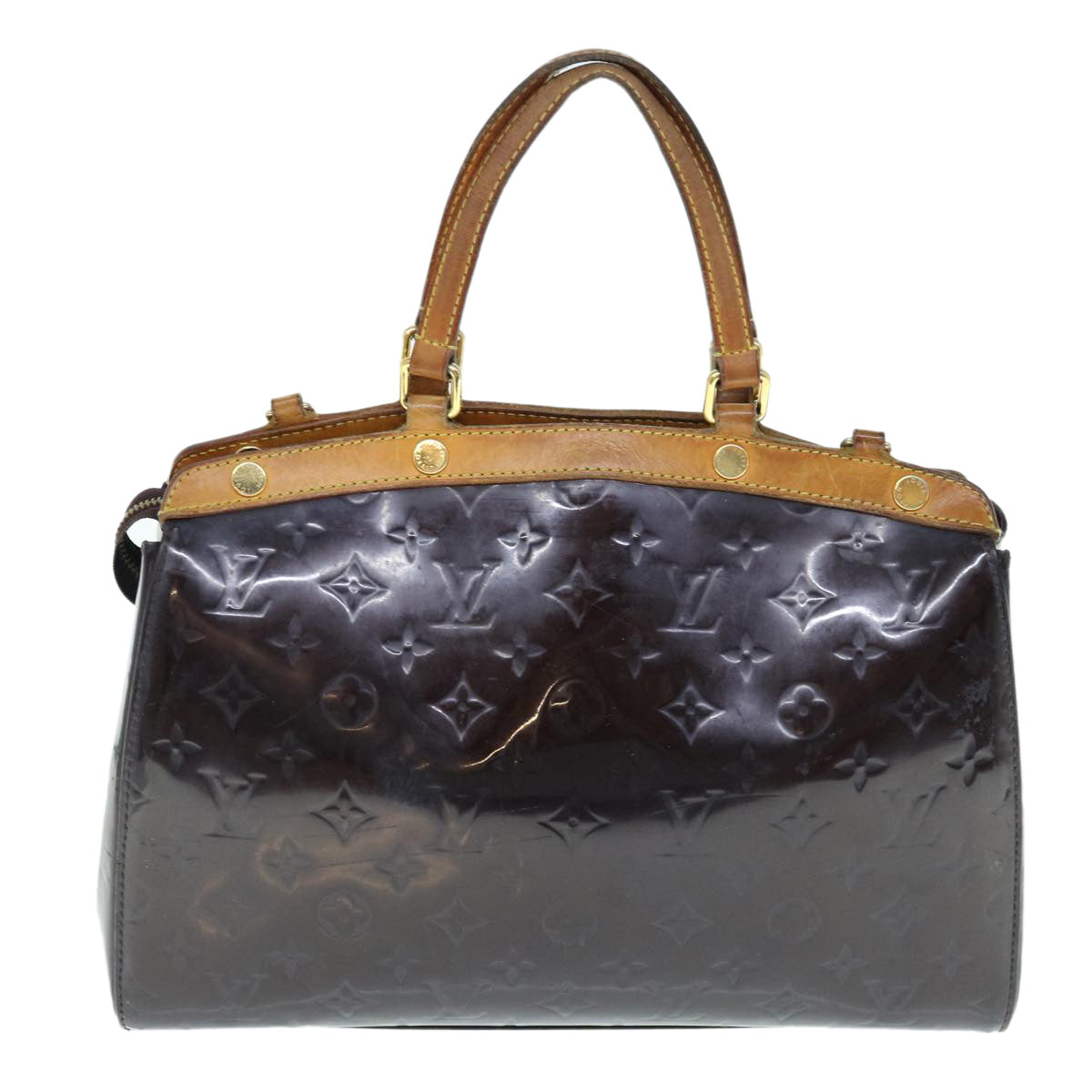LOUIS VUITTON Monogram Vernis Blair MM Hand Bag 2way Amarante M91619 61509