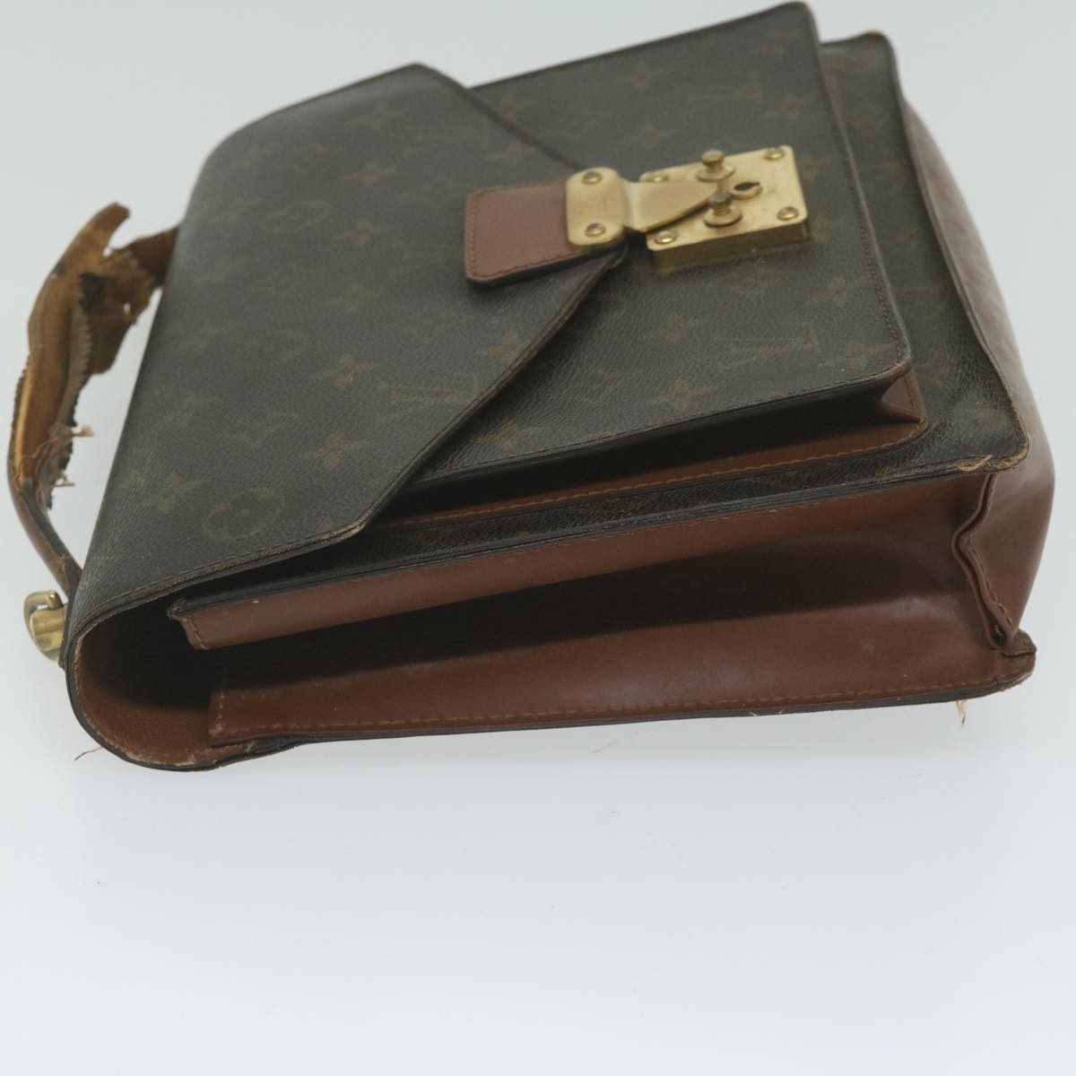 LOUIS VUITTON Monogram Monceau 28 Hand Bag 2way M51185 LV 61561