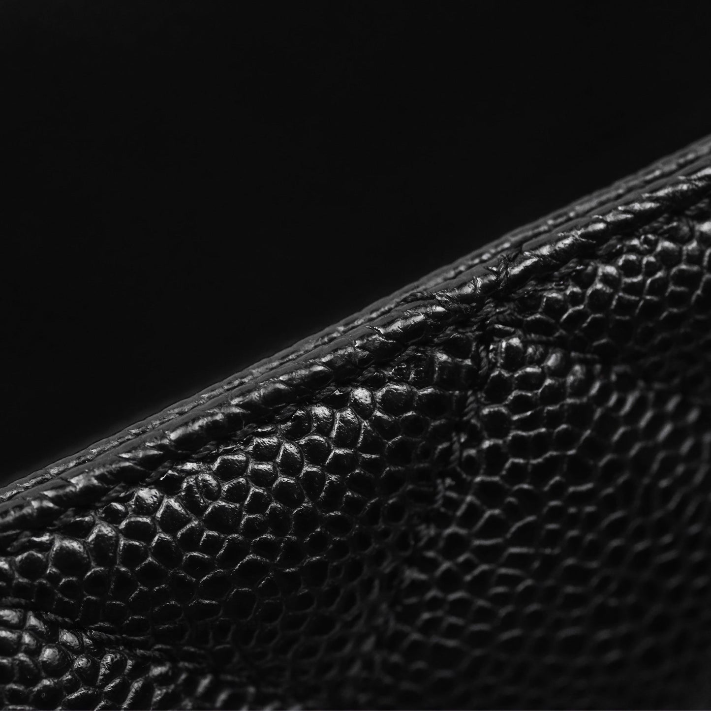 Chanel GST Black Caviar Silver Hardware