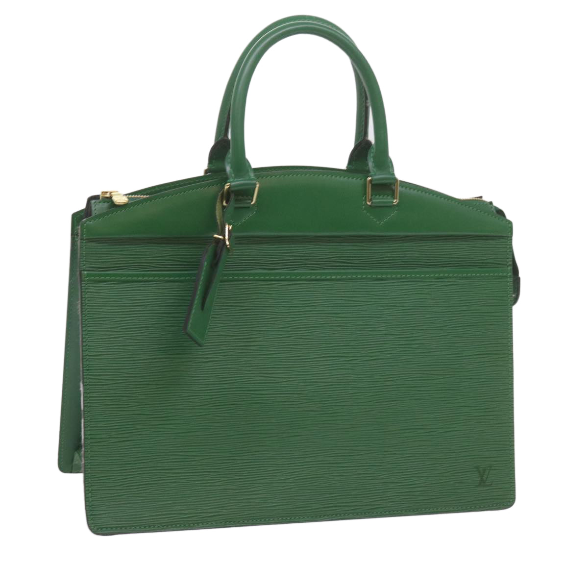 LOUIS VUITTON Epi Riviera Hand Bag Green M48184 LV 61613