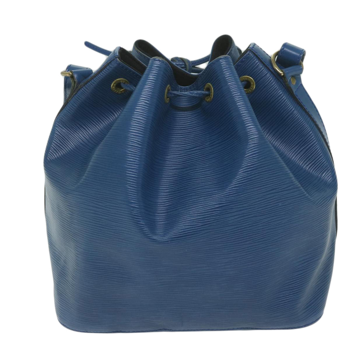 LOUIS VUITTON Epi Petit Noe Shoulder Bag Blue M44105 LV 61616