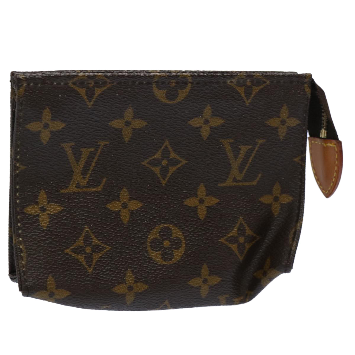 LOUIS VUITTON Monogram Poche Toilette 15 Pouch M47546 LV 61684