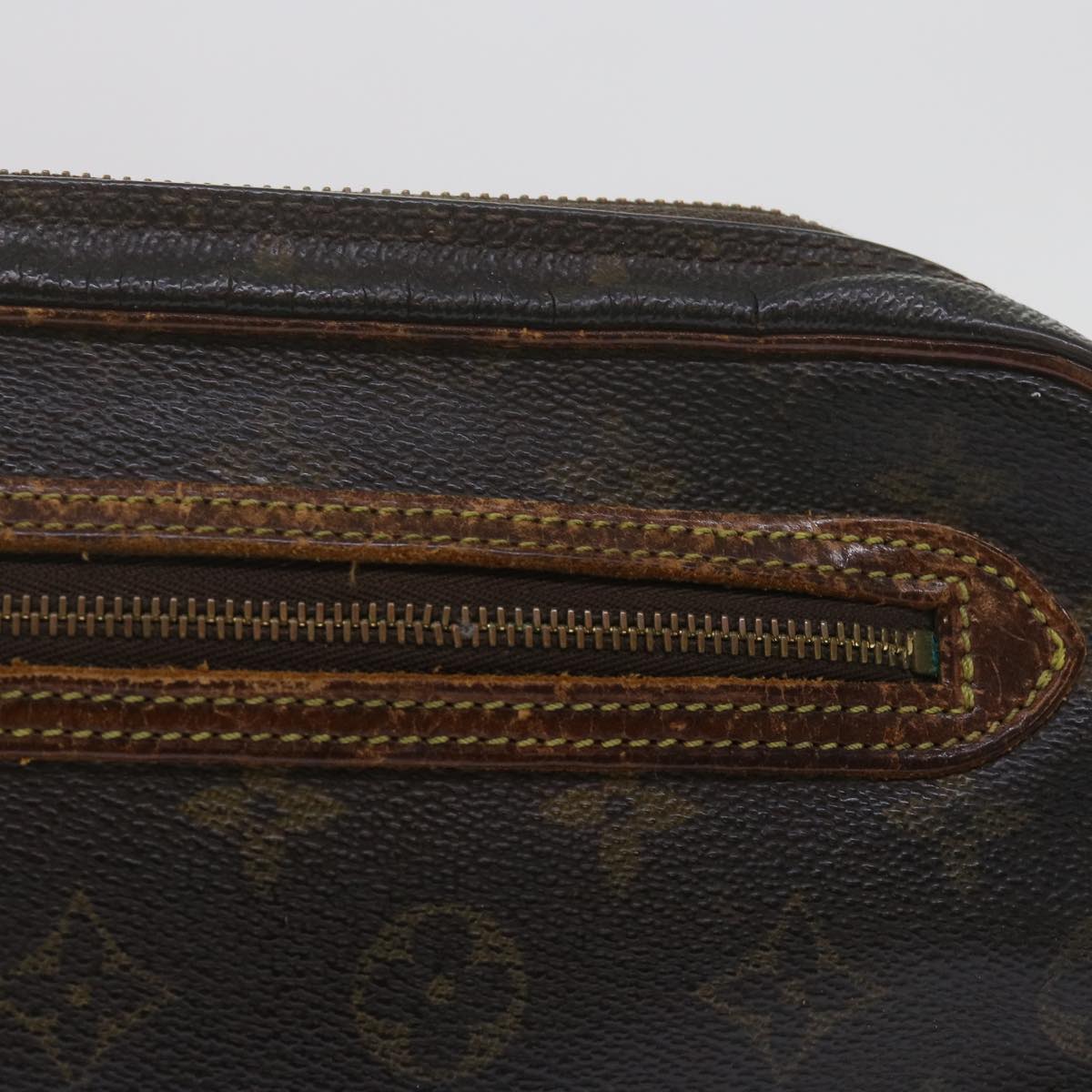 LOUIS VUITTON Monogram Marly Dragonne GM Clutch Bag M51825 LV 61687