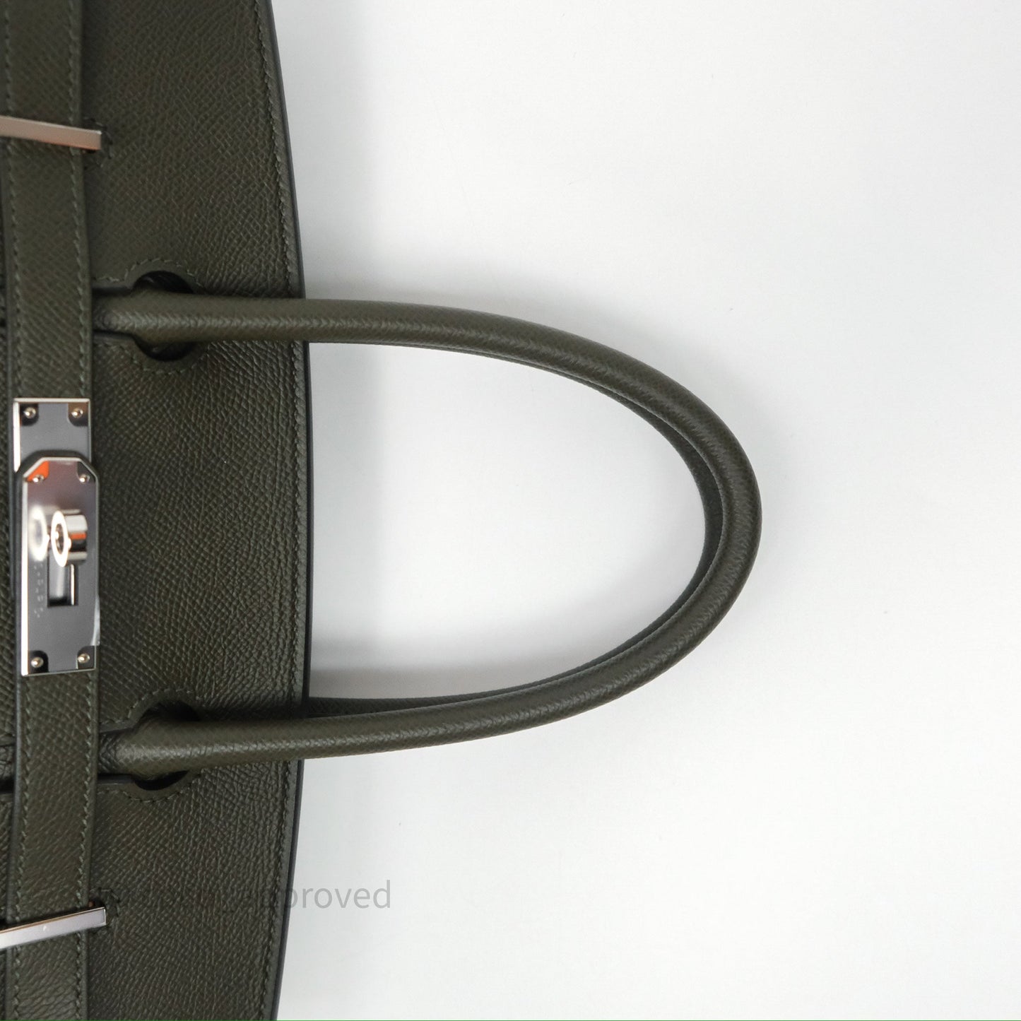 Hermès Birkin 30 Vert de Gris C6 Epsom Sliver Hardware