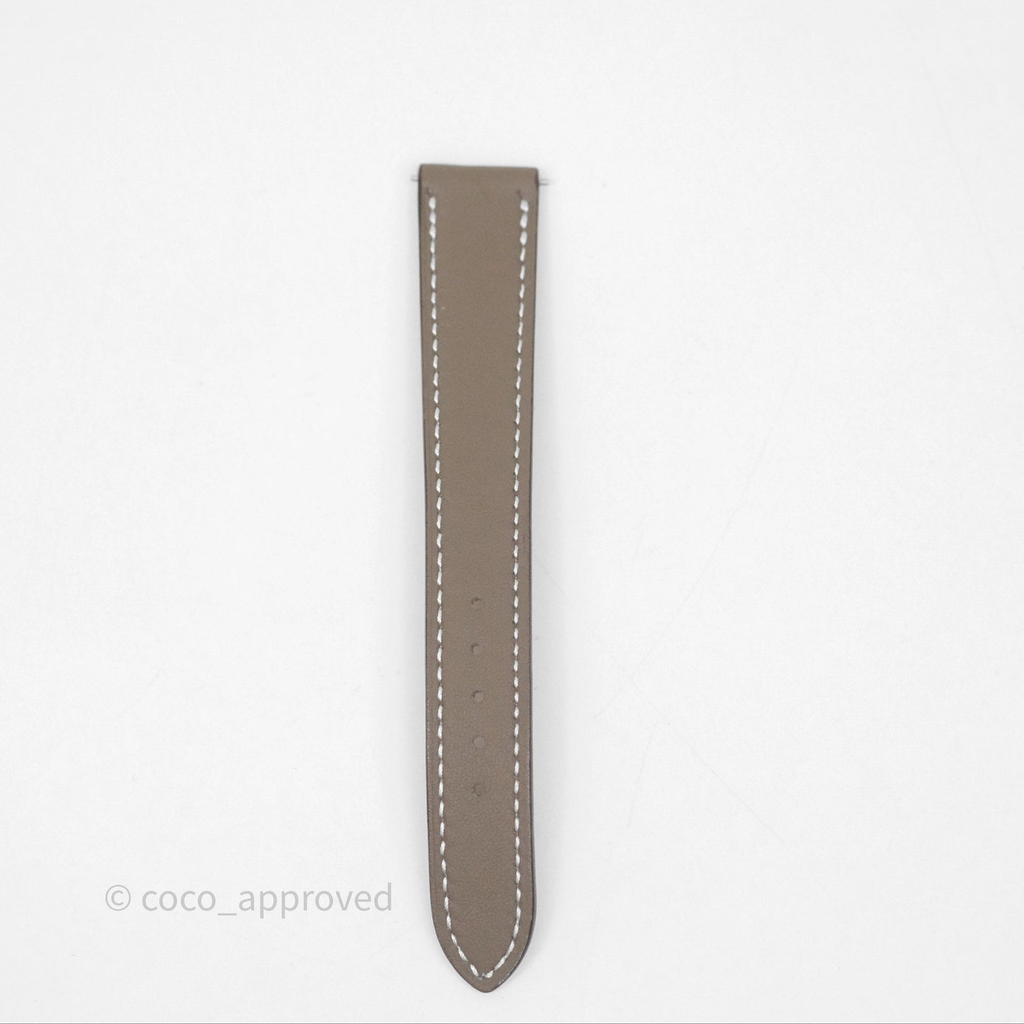 Hermès Heure H Watch Small Model 25mm Diamond Brown Swift Palladium Hardware