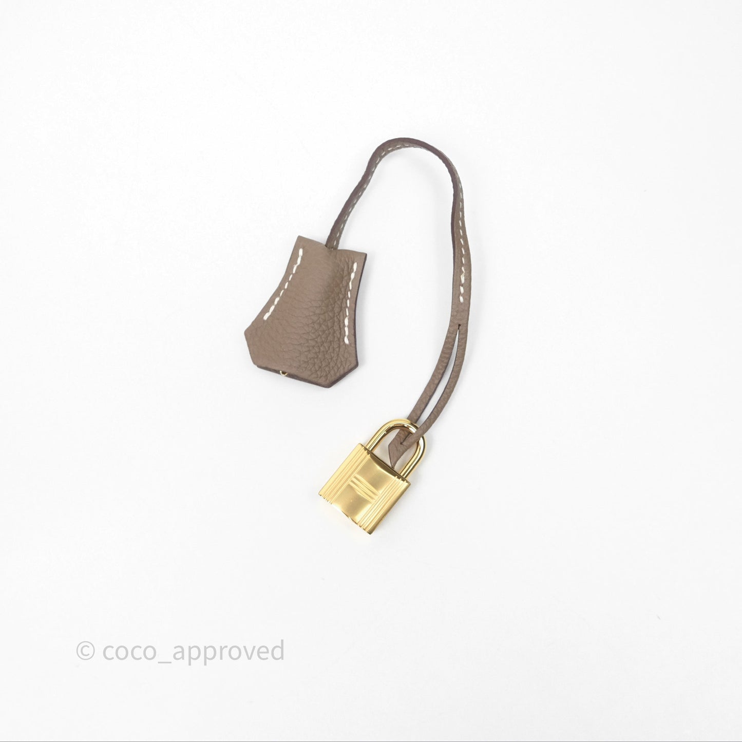 Hermès Kelly 25 Etoupe 18 Retourne Togo Gold Hardware