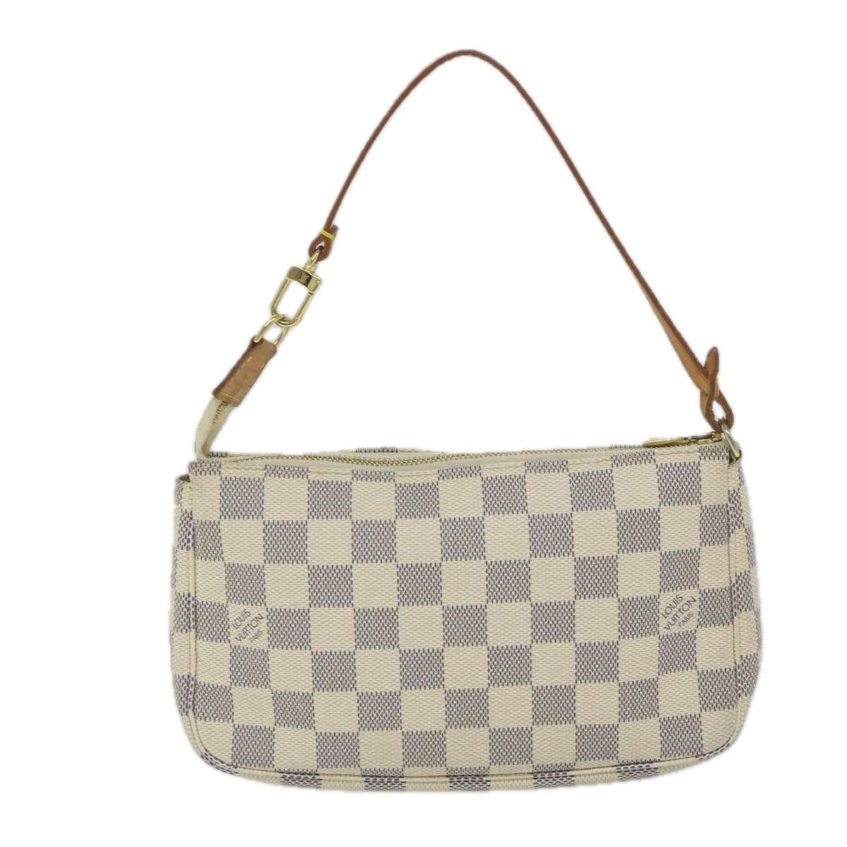 LOUIS VUITTON Damier Azur Pochette Accessoires Pouch N51986 LV 61737
