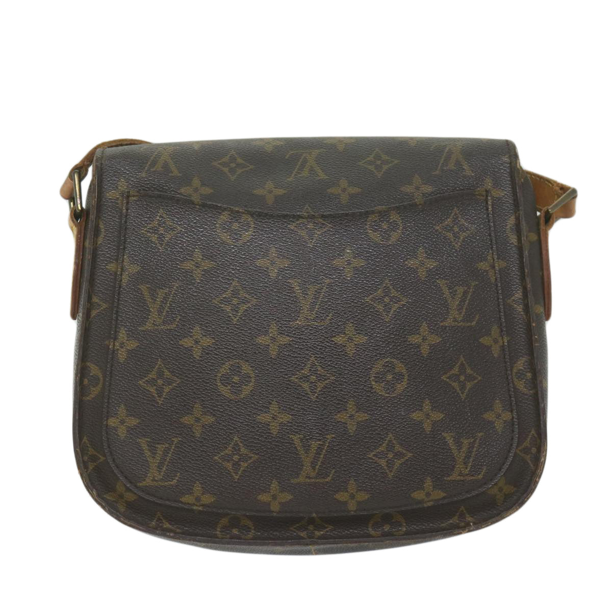 LOUIS VUITTON Monogram Saint Cloud GM Shoulder Bag M51242 LV 61767