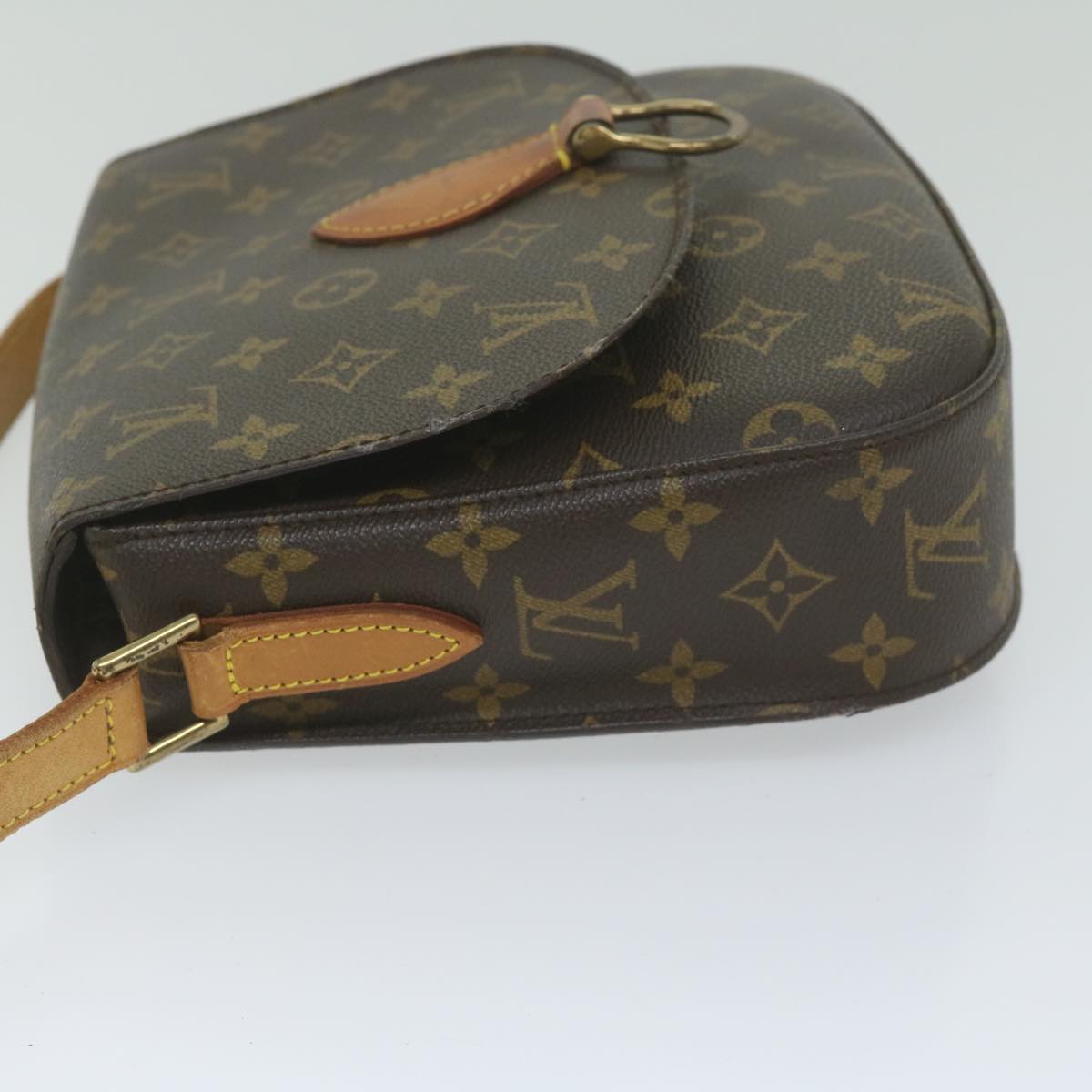 LOUIS VUITTON Monogram Saint Cloud GM Shoulder Bag M51242 LV 61770
