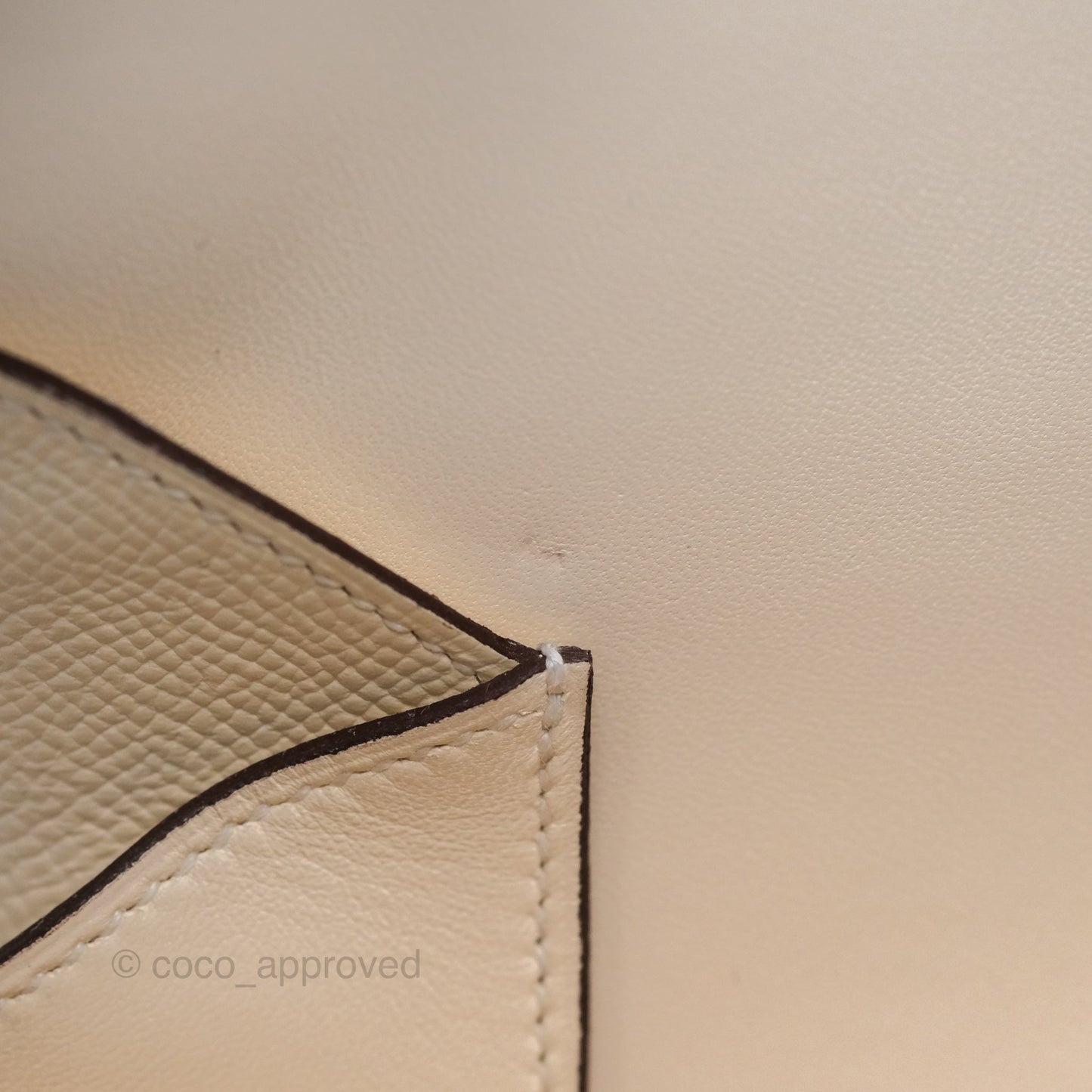 Hermès Della Cavalleria Mini Bag Nata I2 Epsom Palladium Hardware