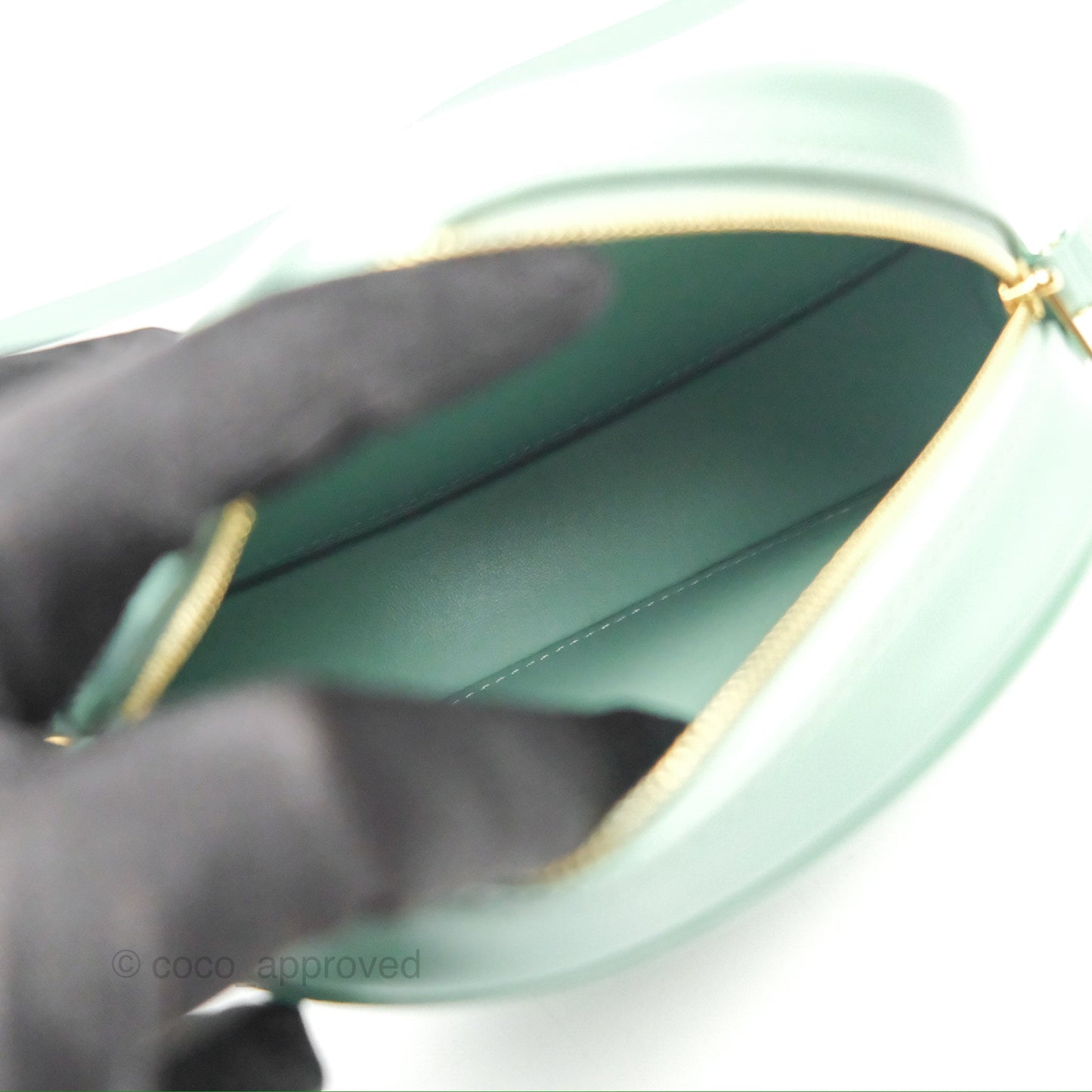 Celine Oval Bag Cuir Triomphe Ice Mint Calfskin