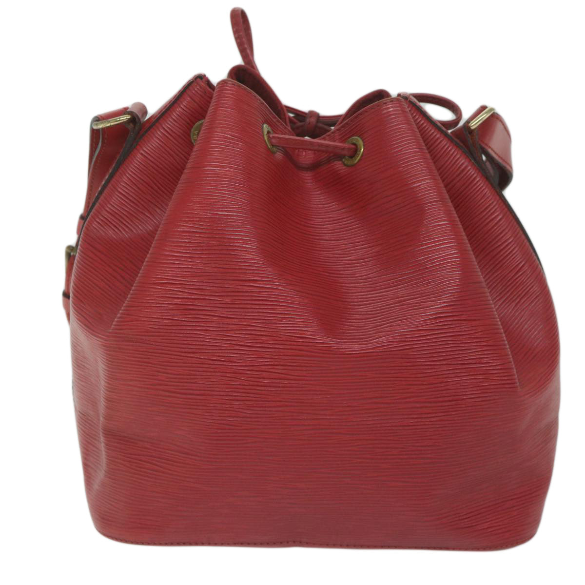 LOUIS VUITTON Epi Petit Noe Shoulder Bag Red M44107 LV 61816