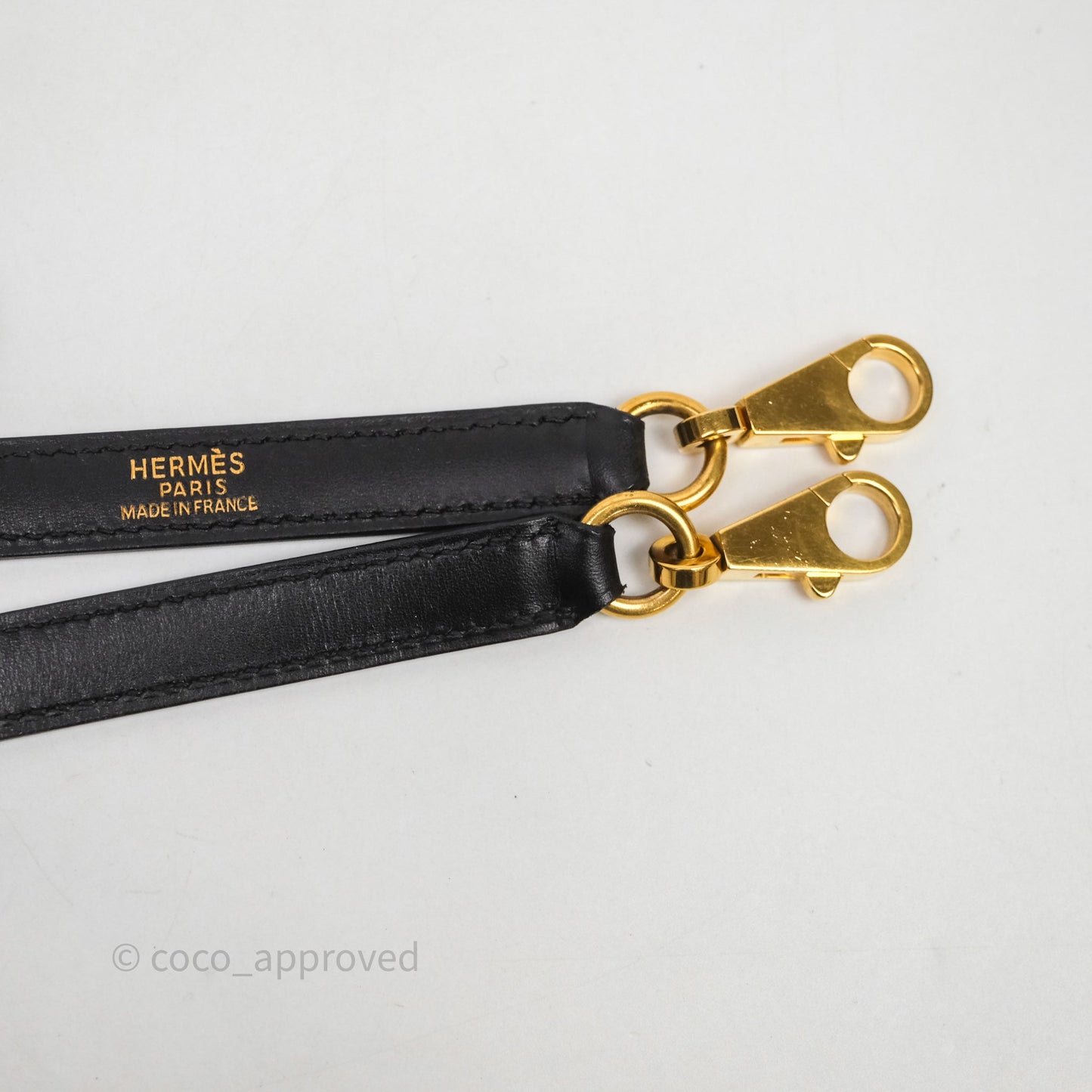 Hermès Vintage Kelly 28 Sellier Black Noir 89 Box Leather Gold Hardware