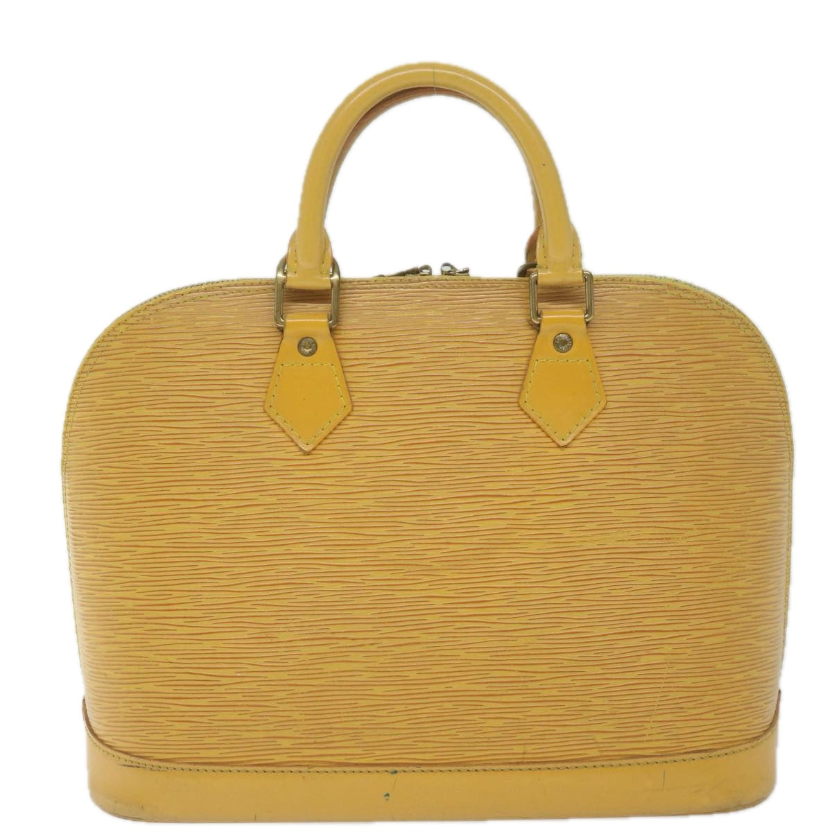 LOUIS VUITTON Epi Alma Hand Bag Tassili Yellow M52149 LV 61857